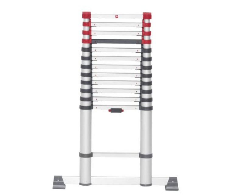 Telescopic ladder T80 FlexLine / aluminium / 13 steps