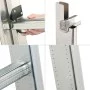 Combination stairs S100 Hailo ProfiLOT / aluminium / 2x6+1x5 steps Combination stairs S100 Hailo ProfiLOT / aluminium / 2x6+1x5 steps