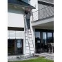 Combination stairs S100 Hailo ProfiLOT / aluminium / 2x6+1x5 steps Combination stairs S100 Hailo ProfiLOT / aluminium / 2x6+1x5 steps