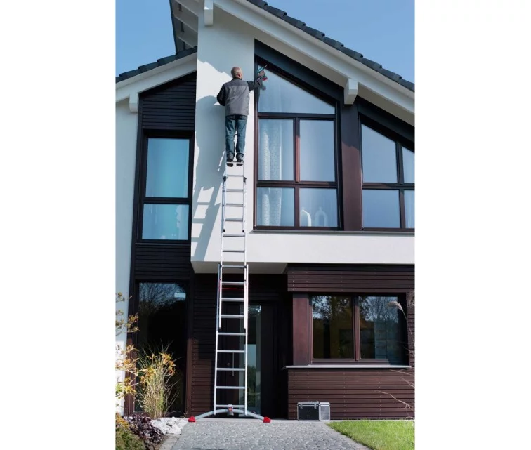 Kombineeritud redel S100 Hailo ProfiLOT / alumiinium / 2x9 + 1x8 astet Kombineeritud redel S100 Hailo ProfiLOT / alumiinium / 2x9 + 1x8 astet