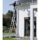 Kāpnes kombinējamās S100 Hailo ProfiLOT / alumīnija / 2x9+1x8 pakāpieni Kāpnes kombinējamās S100 Hailo ProfiLOT / alumīnija / 2x9+1x8 pakāpieni
