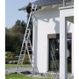 Combination stairs S100 Hailo ProfiLOT / aluminium / 2x9+1x8 steps