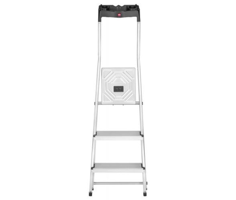 Household ladder L60 StandardLine / aluminium / 3 steps