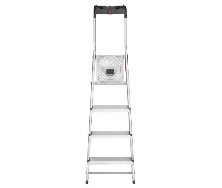 Household ladder L60 StandardLine / aluminium / 4 steps