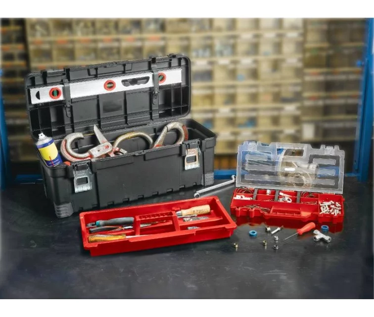 Tool Box with Organiser Hawk Tool Box 26 66x28,7x26,6cm Tool Box with Organiser Hawk Tool Box 26 66x28,7x26,6cm