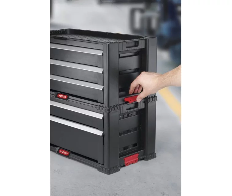 Tool Chest with 3 Drawers Drawers Tool Chest 56,2x28,9x26,2cm Tool Chest with 3 Drawers Drawers Tool Chest 56,2x28,9x26,2cm