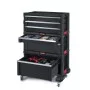 Ящик для инструментов с 6 ящиками на колесах Drawers Tool Chest Set 56,2x28,9x74,2cm Ящик для инструментов с 6 ящиками на колесах Drawers Tool Chest Set 56,2x28,9x74,2cm