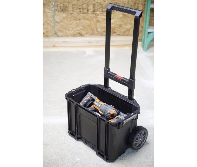 Tool Box with Organiser on Wheels Connect Cart + Organiser 56,5x37,3x55cm