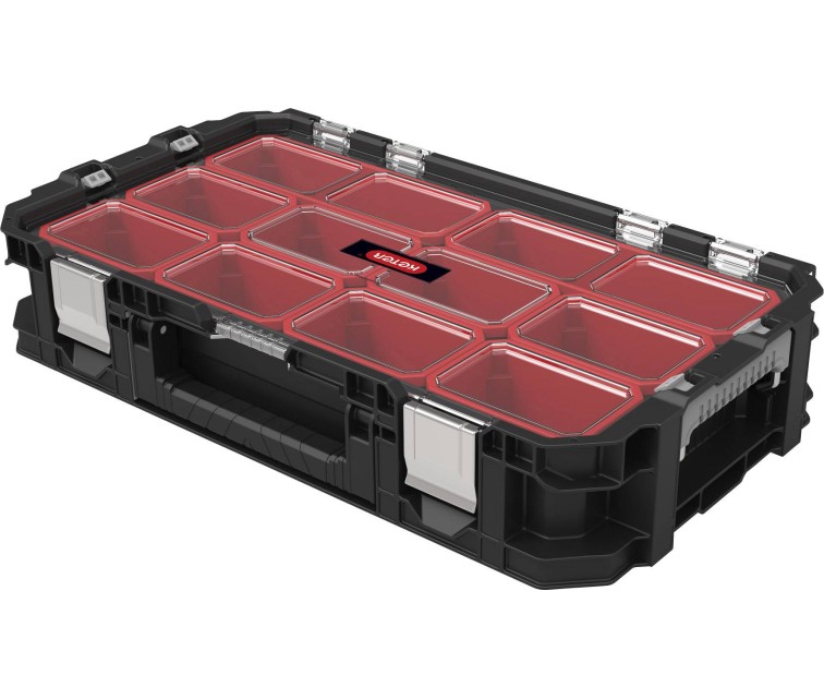 Tool Box with Organiser on Wheels Connect Cart + Organiser 56,5x37,3x55cm