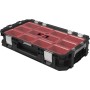 Ящик для инструментов с органайзером на колесах соединительная тележка + органайзер 56,5x37,3x55 см