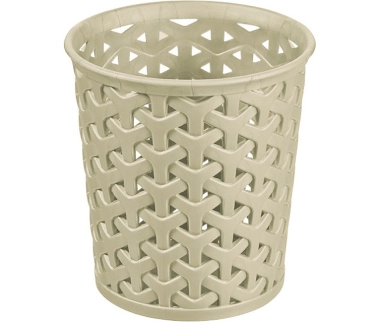 Basket My Style L round Ø14,4cm cream