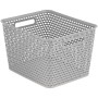 Groziņš Your Style L 35x30x22cm pelēks Groziņš Your Style L 35x30x22cm pelēks