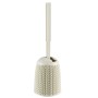 Toilet brush with holder Knit Ø14x43cm white