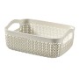 Basket Knit A6 19x14x7cm white