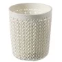 Basket Knit S round Ø10x11cm white Basket Knit S round Ø10x11cm white