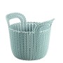 Grozs Knit XS apaļš 3L 23x19x19cm zils