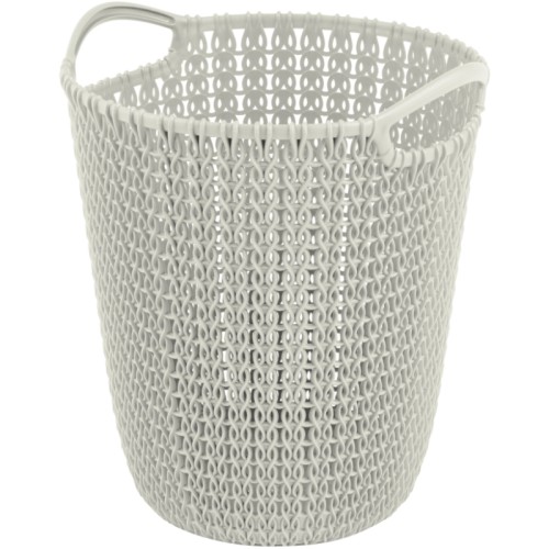 Papīrgrozs Knit 7L 23x24x27cm balts  Papīrgrozs Knit 7L 23x24x27cm balts