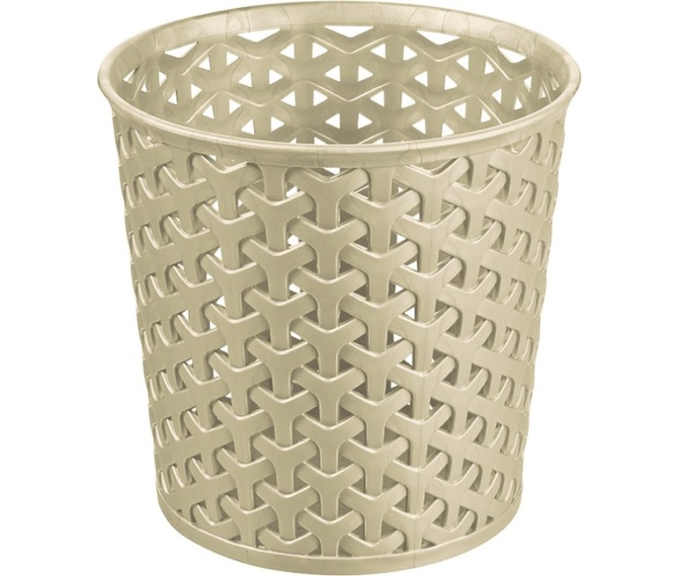 Basket My Style S round Ø10,5cm cream