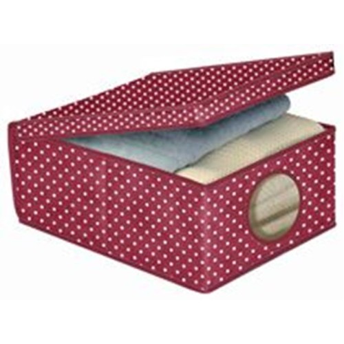 Box of fabric 50x40x25cm Bordeaux Box of fabric 50x40x25cm Bordeaux
