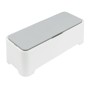 Box with lid for hiding cables E-Box M 36x14x12cm white/grey
