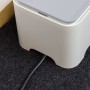 Kaste ar vāku vadu paslēpšanai E-Box M 36x14x12cm balta/pelēka Kaste ar vāku vadu paslēpšanai E-Box M 36x14x12cm balta/pelēka