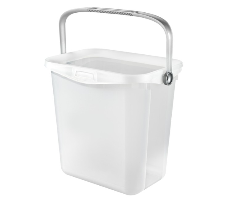 Box with lid and handle Multiboxx 6L 26x20x24cm transparent