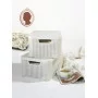 Box with lid Style M 39,3x29,3x18,7cm cream Box with lid Style M 39,3x29,3x18,7cm cream