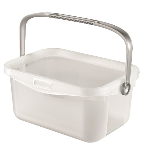 Kaste ar vāku un rokturi Multiboxx 3L 26x18x11cm caurspīdīga Kaste ar vāku un rokturi Multiboxx 3L 26x18x11cm caurspīdīga