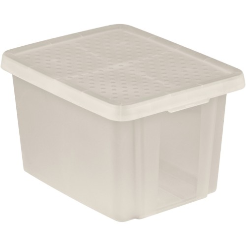 Curver dėžė su dangčiu Essentials, 26l, skaidri Curver dėžė su dangčiu Essentials, 26l, skaidri