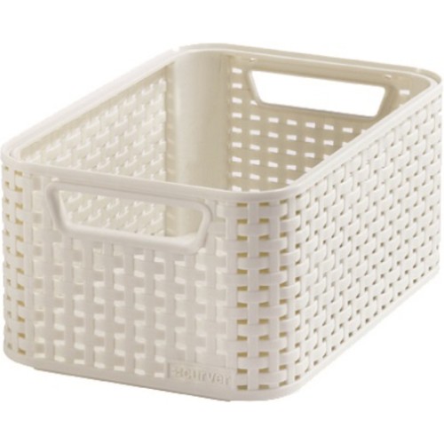 Kaste Style S 28,5x19,4x13cm krēmkrāsā Kaste Style S 28,5x19,4x13cm krēmkrāsā