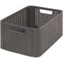 Kaste Style M 38,6x28,7x17cm tumši pelēka Kaste Style M 38,6x28,7x17cm tumši pelēka