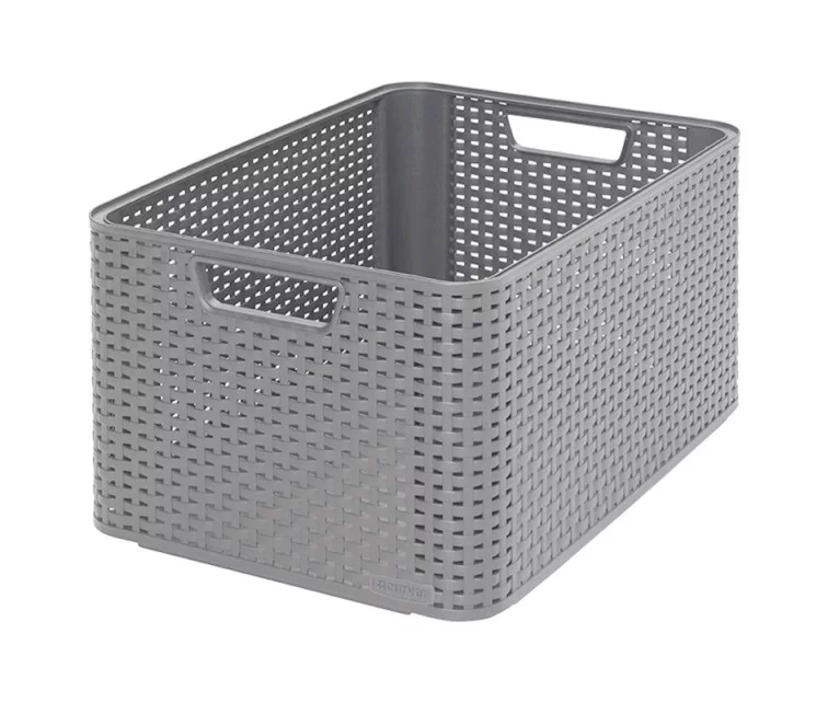 Box Style L 43,6x32,6x23cm light grey Box Style L 43,6x32,6x23cm light grey