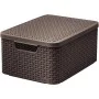 Kaanega karp Style M 39,3x29,3x18,7cm tumepruun Kaanega karp Style M 39,3x29,3x18,7cm tumepruun