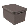 Box with lid Deco Stockholm L 39,5x29,5x23,5cm Art Deco