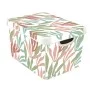 Box with lid Deco Stockholm L 39,5x29,5x23,5cm Modern Leaves Box with lid Deco Stockholm L 39,5x29,5x23,5cm Modern Leaves