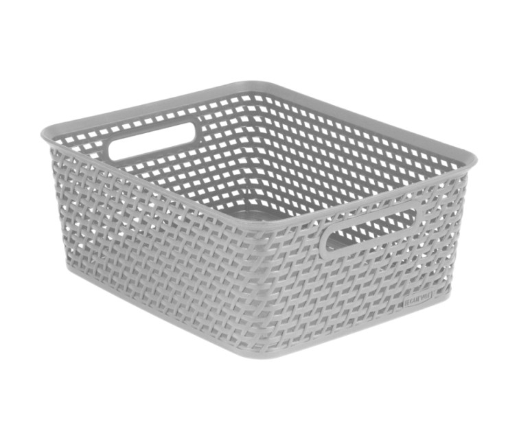 Basket Your Style M 35x30x13cm grey