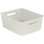 Groziņš Your Style M 35x30x13cm krēmkrāsā Groziņš Your Style M 35x30x13cm krēmkrāsā