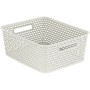 Basket Your Style M 35x30x13cm cream