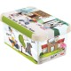 Kaste ar vāku Deco Stockholm S 29,5x19,5x13,5cm BTS Kaste ar vāku Deco Stockholm S 29,5x19,5x13,5cm BTS