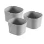 Kastīte-dalītājs komplekts 3gb. Infinity Recycled XS 8x8x5cm pelēka Kastīte-dalītājs komplekts 3gb. Infinity Recycled XS 8x8x5cm pelēka