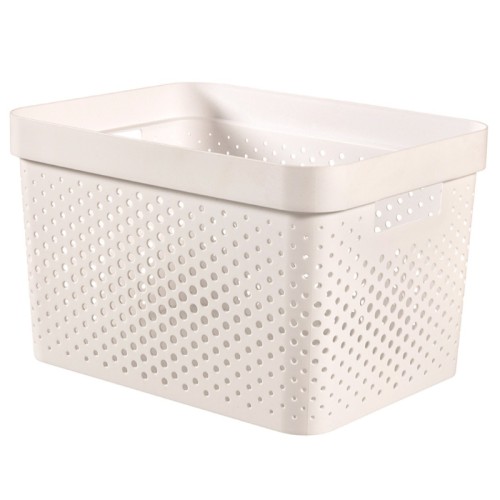 Kaste Infinity Recycled 17L 36x27x22cm balta Kaste Infinity Recycled 17L 36x27x22cm balta
