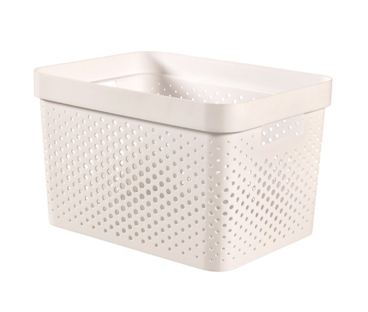 Box Infinity Recycled 17L 36x27x22cm white