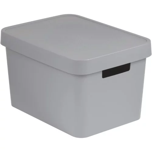 Curver dėžė su dangčiu Infinity, 17 l, pilka