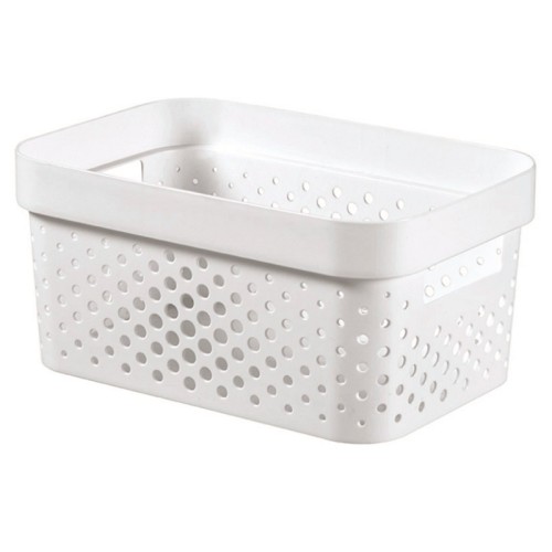 Kaste Infinity Recycled 4,5L 27x19x12cm balta Kaste Infinity Recycled 4,5L 27x19x12cm balta