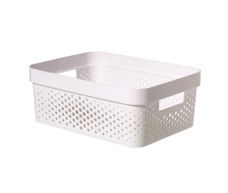 Box Infinity Recycled 11L 36x27x14cm white