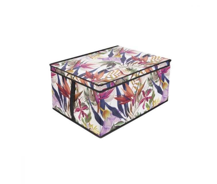 Folding box L size 50x40x25cm Floral Beauty