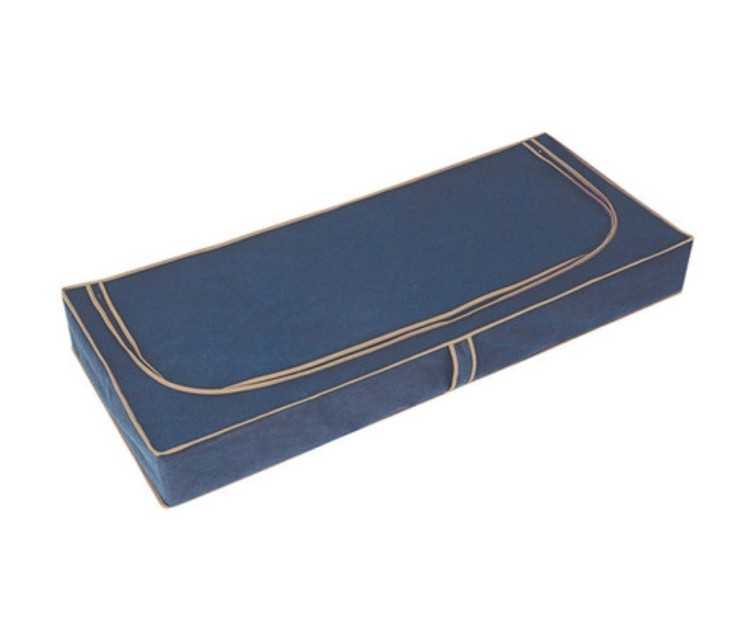 Ящик для одежды тканевый 107x50x15см Blue