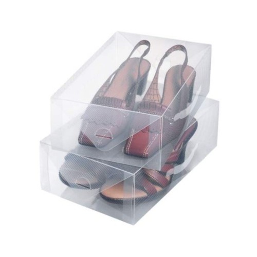 Apavu uzglabāsanas kastes 2gab. L 34x21x13cm Top Class Apavu uzglabāsanas kastes 2gab. L 34x21x13cm Top Class