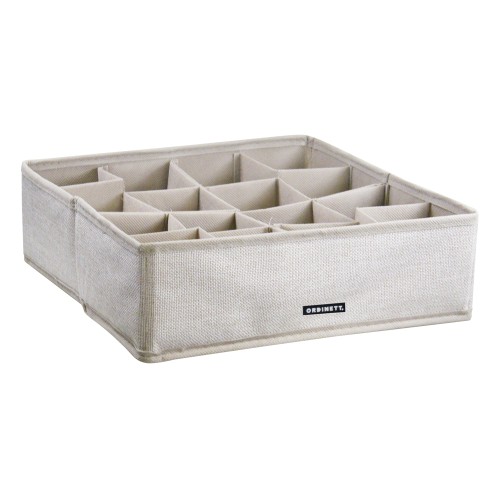 Kaste ar sadaļām 30,5x30,5x10cm Linette Kaste ar sadaļām 30,5x30,5x10cm Linette