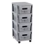 Kummut 4 sahtliga, Curver 30 x 36 x 69 cm Kummut 4 sahtliga, Curver 30 x 36 x 69 cm